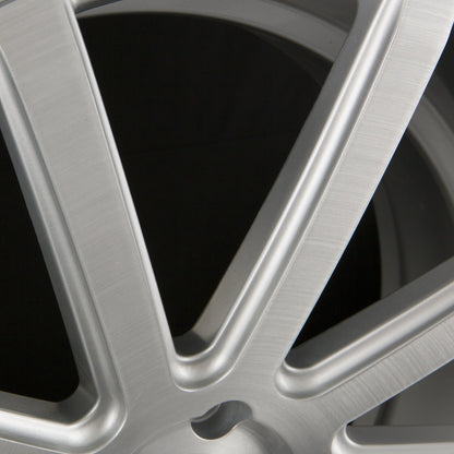 Corspeed Deville Silver Brushed Surface Alufelge 8.5x19 Zoll ET45 LK 5x112 ML73.1 – Bild 3