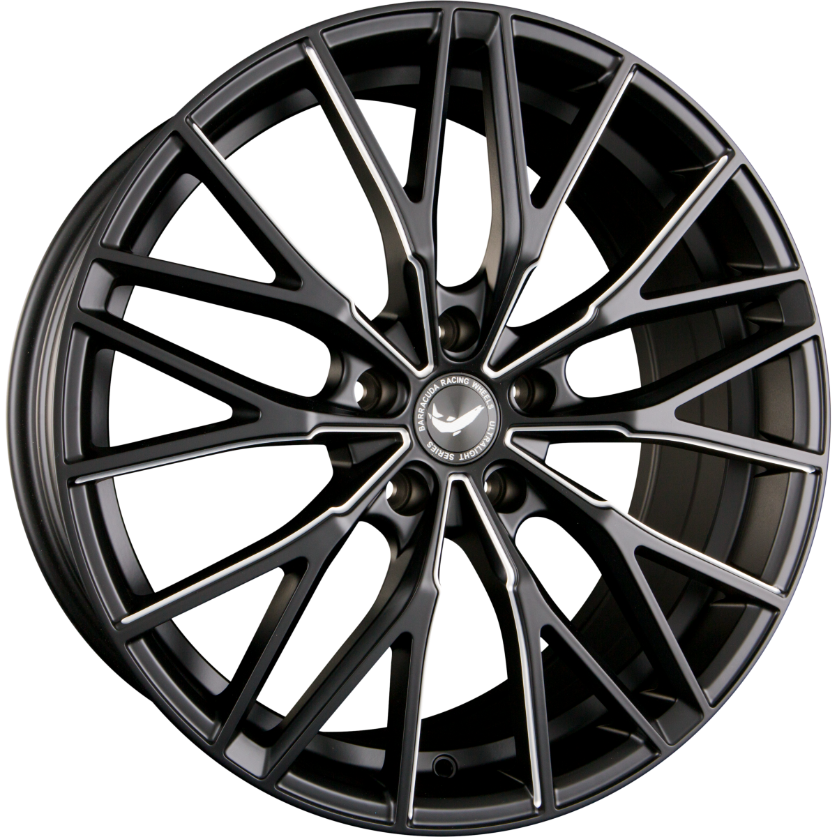 Barracuda Project 3.0 mattblack PureSports gefräst Alufelge 8.5x18 Zoll ET43 LK 5x112 ML73.1 – Bild 6