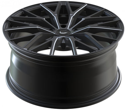 Barracuda Project 3.0 mattblack PureSports gefräst 8.5x18 ET43 - LK5/112 ML73.1