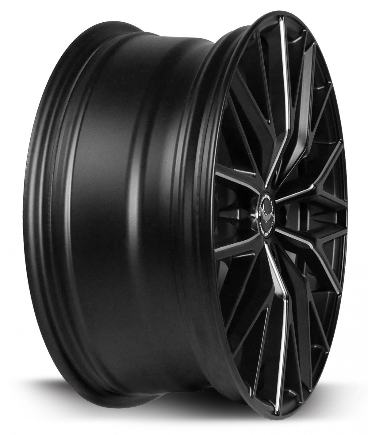 Barracuda Project 3.0 mattblack PureSports gefräst 8.5x19 ET40 - LK5/108 ML73.1