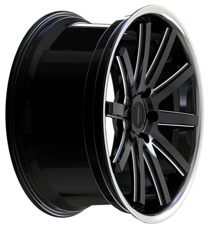 Corspeed Deville Inox mattblack PureSport gefräst Alufelge 9x20 Zoll ET40 LK 5x108 ML73.1 – Bild 3