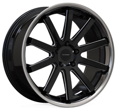 Corspeed Deville Inox mattblack PureSport gefräst Alufelge 10x20 Zoll ET47 LK 5x112 ML73.1