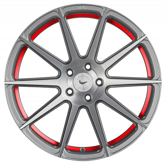 Barracuda Project 2.0 silver brushed / Undercut Color Trim rot 9x20 ET40 - LK5/115 ML73.1