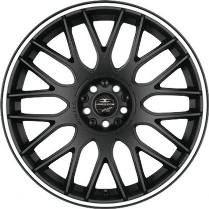 Barracuda Karizzma mattblack PureSports / Color Trim weiss - DS5 Alufelge 9x20 Zoll ET37 LK 5x112 ML73.1 – Bild 2