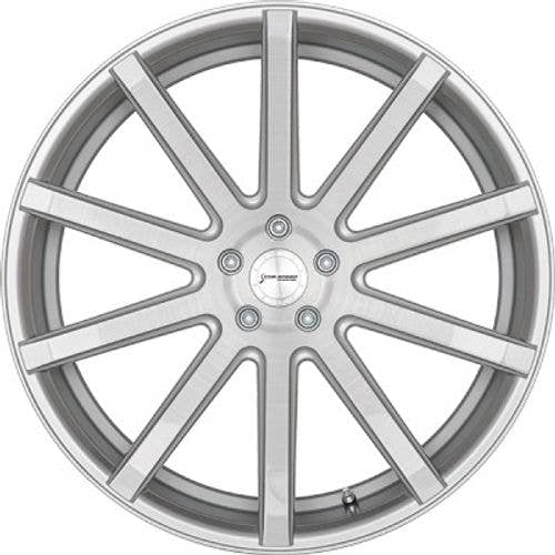 Corspeed Deville silver-brushed-surface - DS15 Alufelge 9x20 Zoll ET27 LK 5x120 ML74.1 – Bild 2