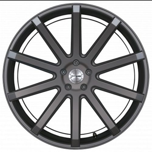 Corspeed Deville gunmetal / Undercut Color Trim weiss - DS5 Alufelge 8.5x19 Zoll ET40 LK 5x112 ML73.1 – Bild 2