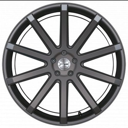 Corspeed Deville gunmetal / Undercut Color Trim weiss - DS5 Alufelge 8.5x19 Zoll ET40 LK 5x112 ML73.1 – Bild 2