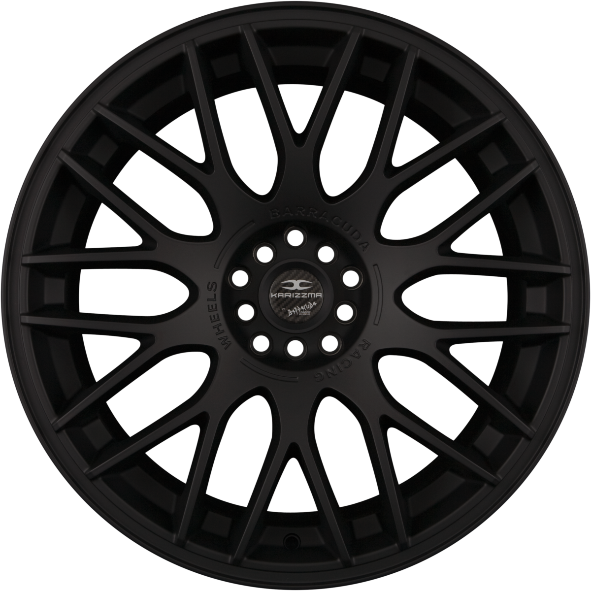 Barracuda Karizzma Matt Black Pure Sports Alufelge 9x20 Zoll ET27 LK 5x120 ML72.6