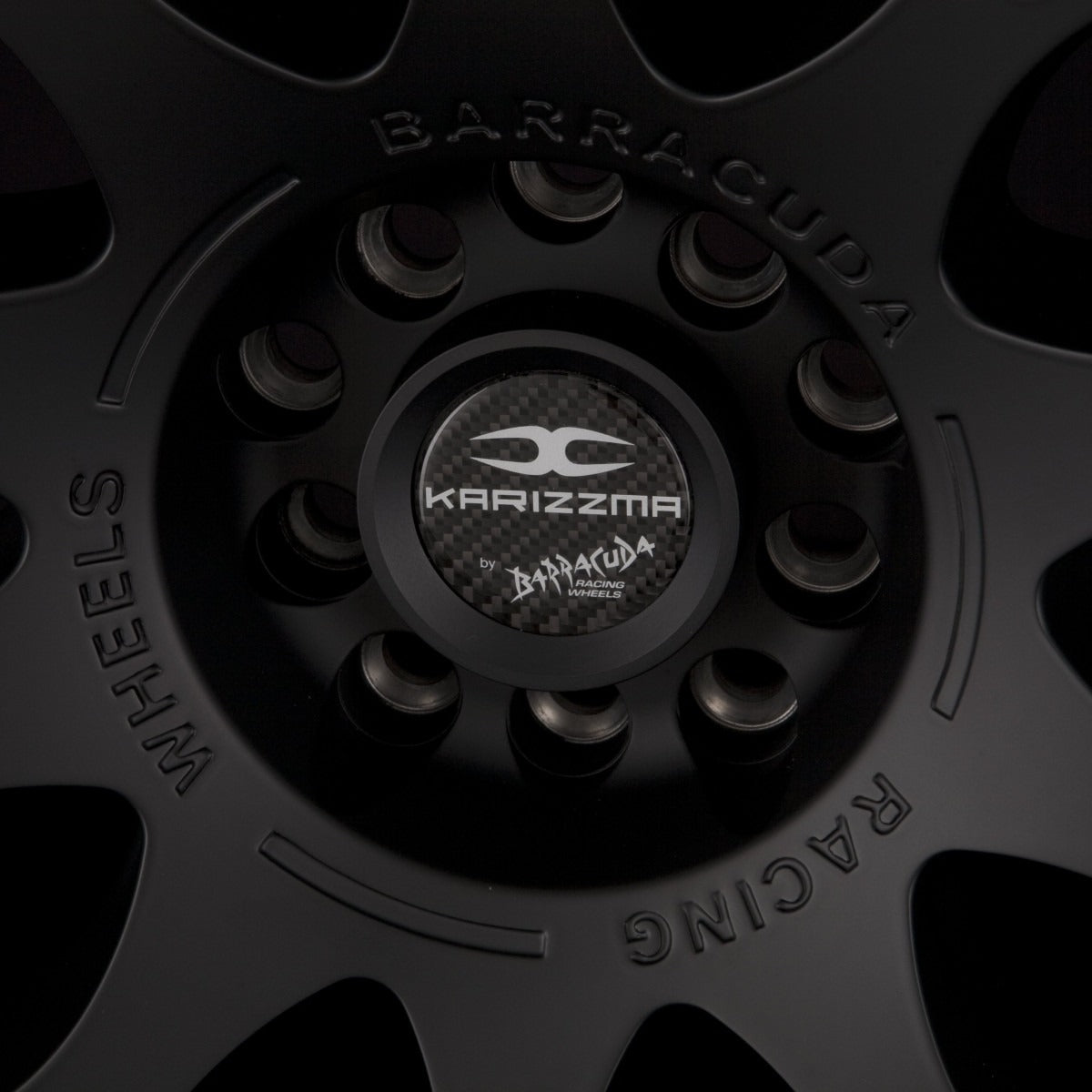 Barracuda Karizzma Matt Black Pure Sports Alufelge 10.5x20 Zoll ET35 LK 5x120 ML74.1 – Bild 3