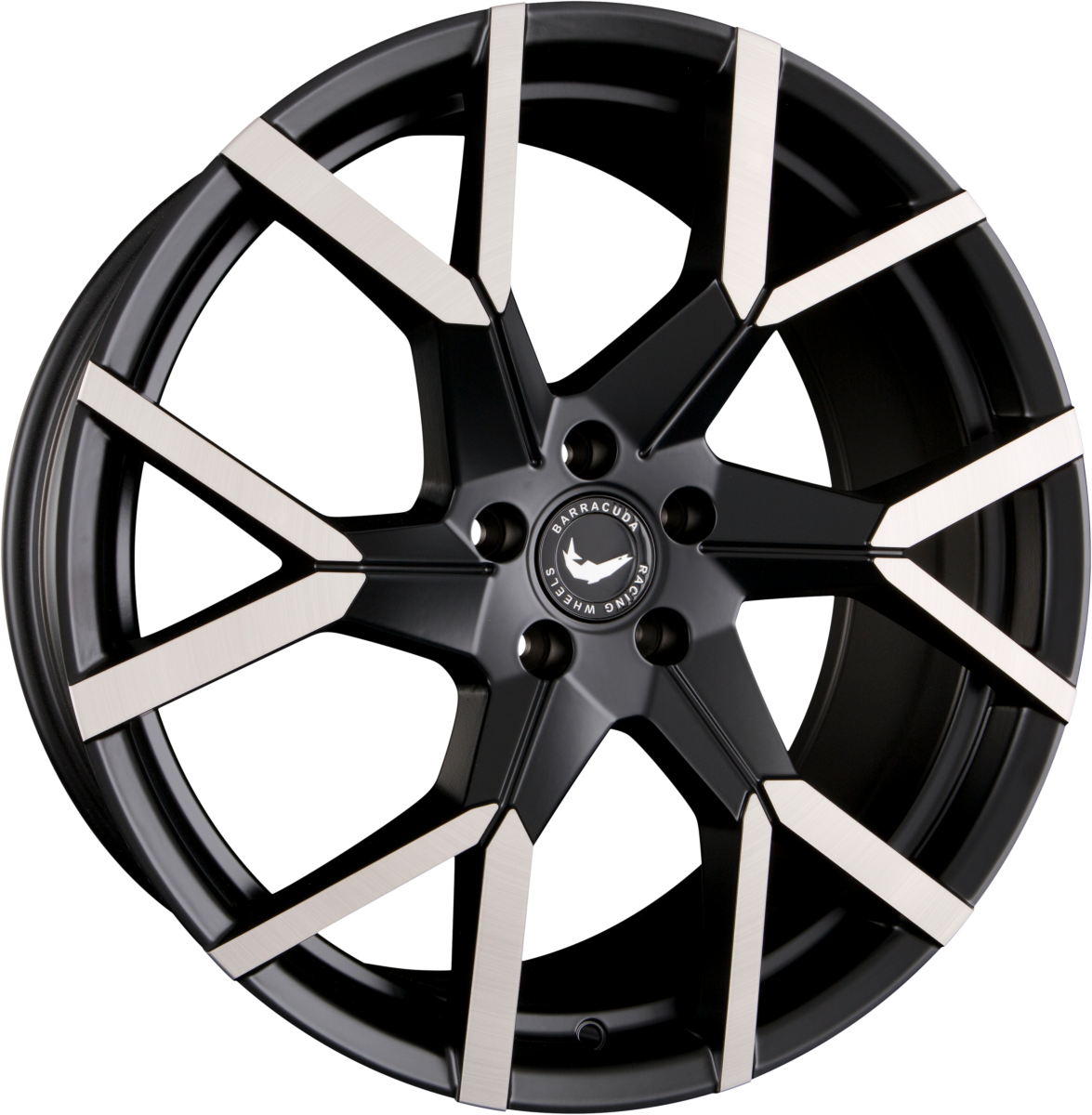 Barracuda Tzunamee EVO dark gunmetal brushed Alufelge 8x18 Zoll ET43 LK 5x112 ML73.1 – Bild 4