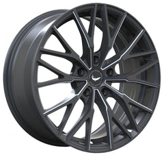 Barracuda Project 3.0 mattblack PureSports gefräst Alufelge 8.5x20 Zoll ET40 LK 5x114.3 ML73.1