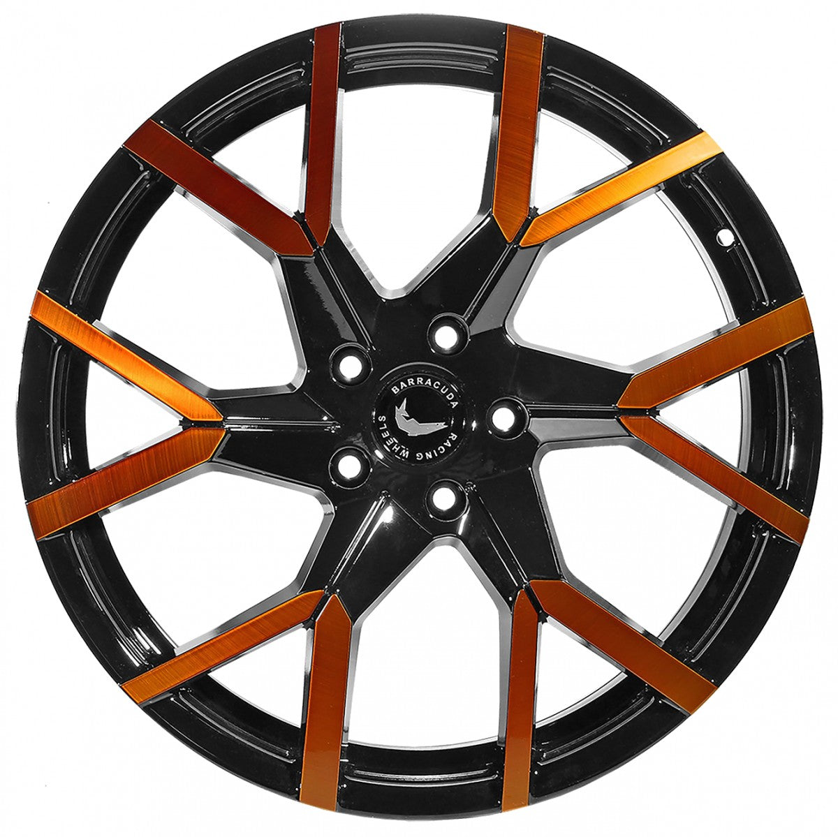 Barracuda Tzunamee EVO black gloss flashorange 9x20 ET40 - LK5/120 ML72.6