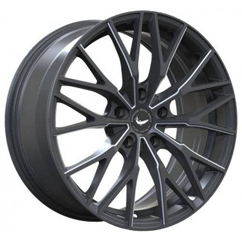 Barracuda Project 3.0 mattblack PureSports gefräst - DS25 Alufelge 10x20 Zoll ET18 LK 5x112 ML73.1