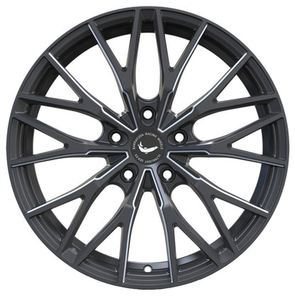 Barracuda Project 3.0 mattblack PureSports gefräst - DS25 10x20 ET18 - LK5/112 ML73.1