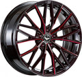 Barracuda Project 3.0 black gloss flashred - DS25 10x20 ET18 - LK5/112 ML73.1