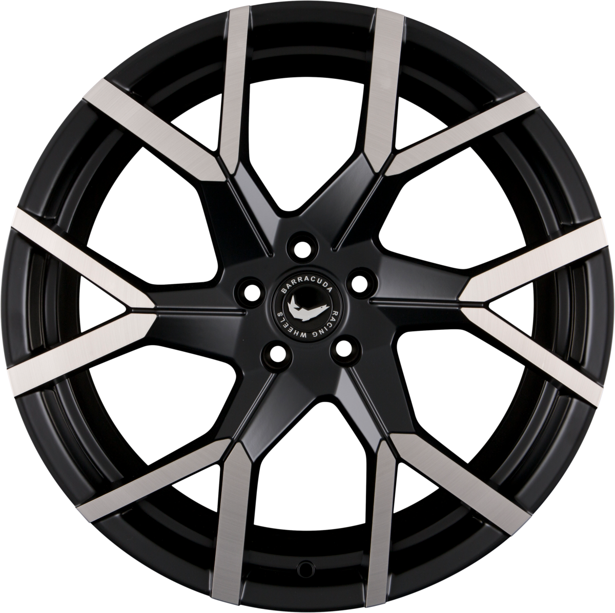 Barracuda Tzunamee EVO dark gunmetal brushed Alufelge 8x18 Zoll ET33 LK 5x100 ML73.1 – Bild 3
