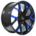 Barracuda Tzunamee EVO black gloss flashblue 8x18 ET33 - LK5/100 ML73.1