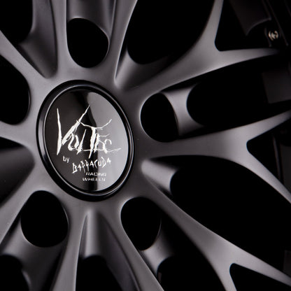 Barracuda Voltec T6 Matt Black Pure Sports Alufelge 8x17 Zoll ET30 LK 5x112 ML73.1 – Bild 3