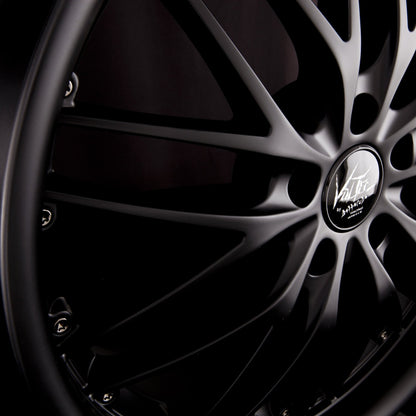Barracuda Voltec T6 Matt Black Pure Sports Alufelge 8x17 Zoll ET30 LK 5x112 ML73.1 – Bild 4