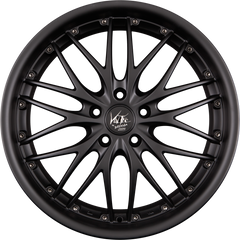 Barracuda Voltec T6 Matt Black Pure Sports Alufelge 8x18 Zoll ET30 LK 5x112 ML73.1