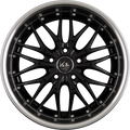 Barracuda Voltec T6 Highgloss Black Inox Lip Alufelge 8x18 Zoll ET30 LK 5x112 ML73.1