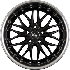 Barracuda Voltec T6 Highgloss Black Inox Lip Alufelge 8x18 Zoll ET30 LK 5x112 ML73.1