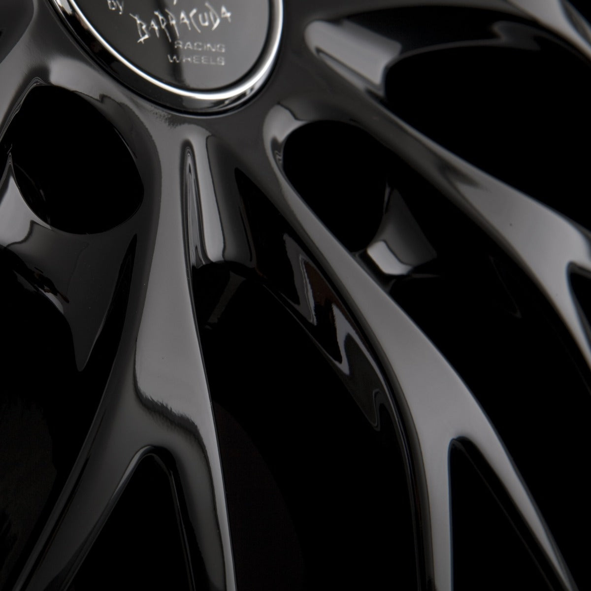 Barracuda Voltec T6 Highgloss Black Inox Lip Alufelge 8x18 Zoll ET30 LK 5x112 ML73.1 – Bild 5