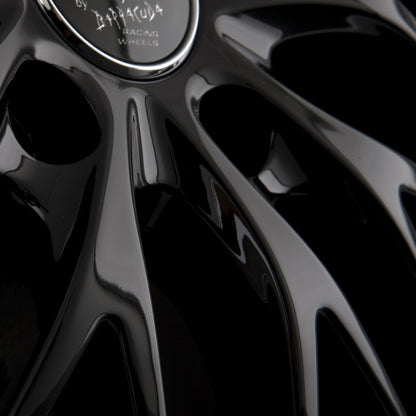 Barracuda Voltec T6 Highgloss Black Inox Lip Alufelge 8x18 Zoll ET30 LK 5x112 ML73.1 – Bild 5