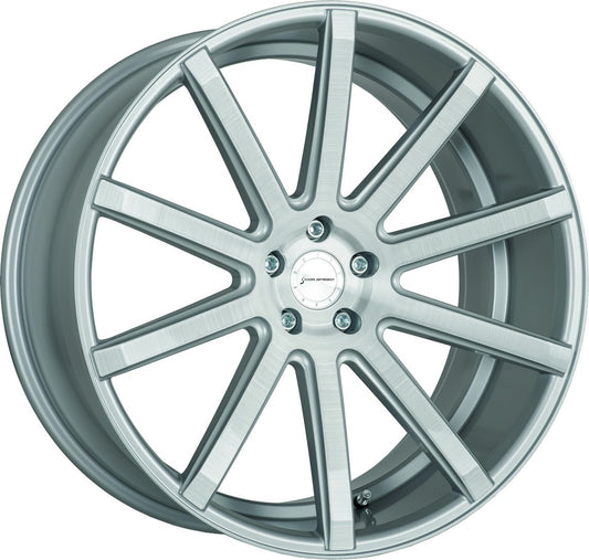 Corspeed Deville silver-brushed-surface - DS15 9.5x22 ET20 - LK5/112 ML73.1