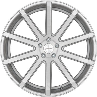 Corspeed Deville silver-brushed-surface - DS15 9.5x22 ET20 - LK5/112 ML73.1 – Bild 2