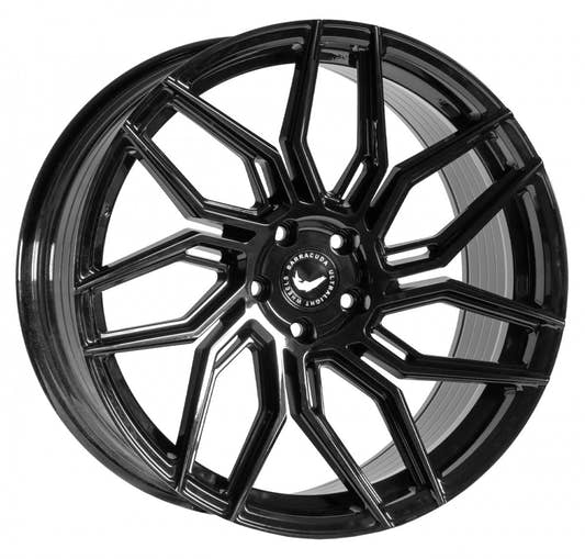 Barracuda Dragoon higloss-black 8.5x20 ET42 - LK5/114.3 ML73.1