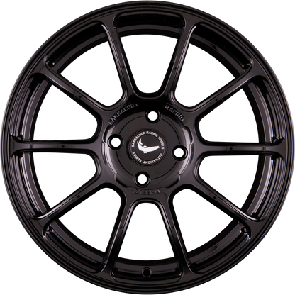 Barracuda Summa matt black Alufelge 7.5x17 Zoll ET38 LK 4x108 ML73.1 – Bild 4