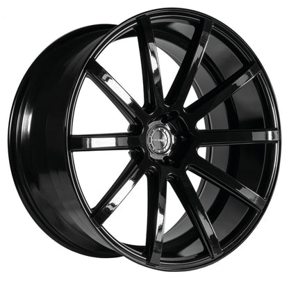 Corspeed Deville higloss-black 10.5x22 ET40 - LK5/120 ML74.1 – Bild 3
