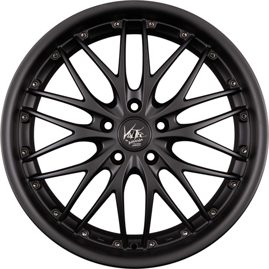 Barracuda Voltec T6 Matt Black Pure Sports Alufelge 8x17 Zoll ET30 LK 5x100 ML57.1
