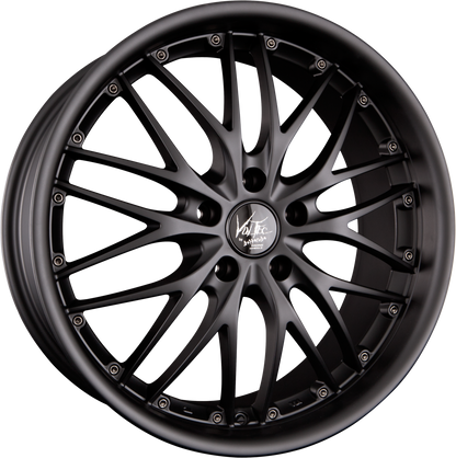 Barracuda Voltec T6 Matt Black Pure Sports Alufelge 8x17 Zoll ET30 LK 5x100 ML57.1 – Bild 2