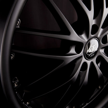 Barracuda Voltec T6 Matt Black Pure Sports Alufelge 8x17 Zoll ET30 LK 5x100 ML57.1 – Bild 4
