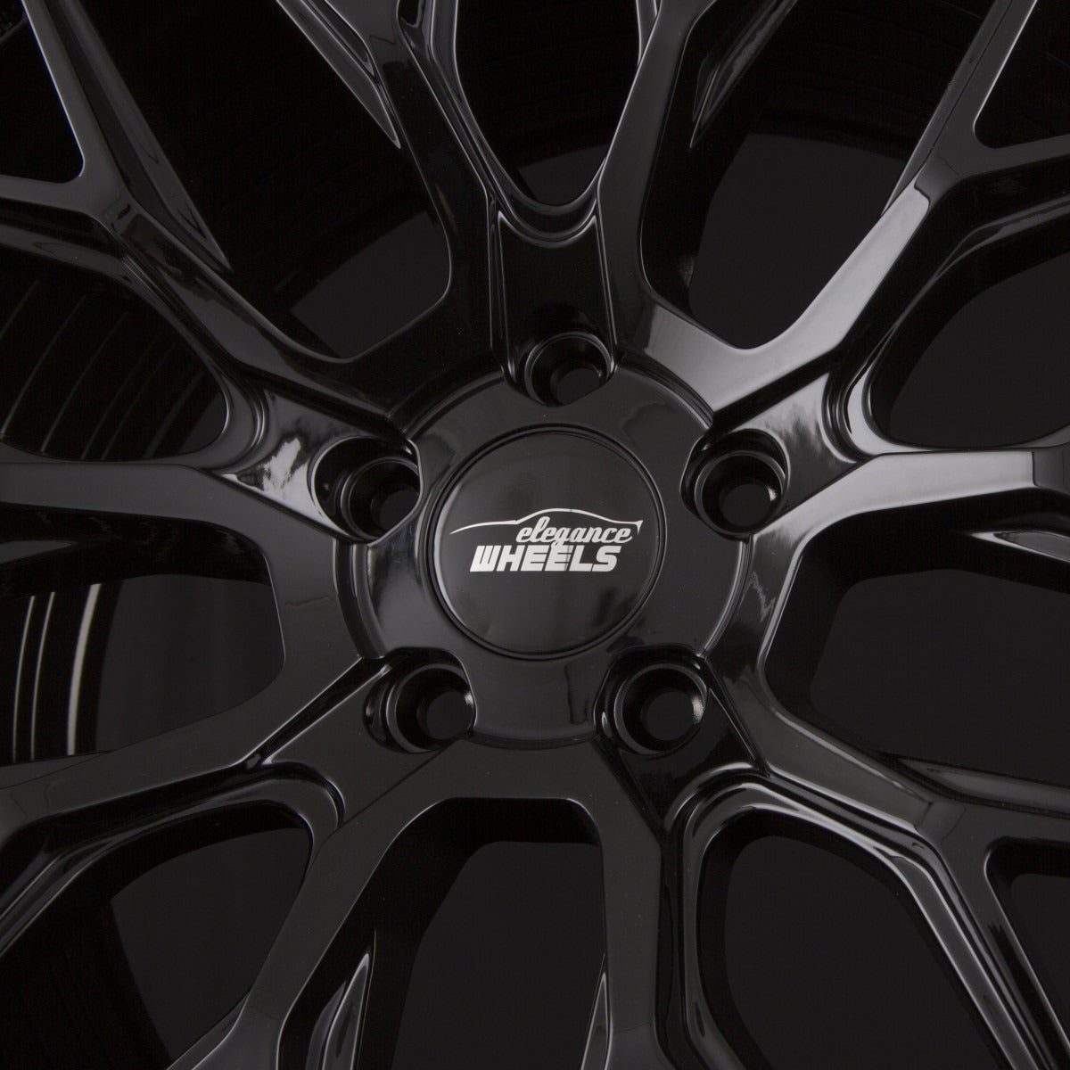 Elegance E3 Highgloss Black Alufelge 10.5x21 Zoll ET45 LK 5x114.3 ML73.1 – Bild 4