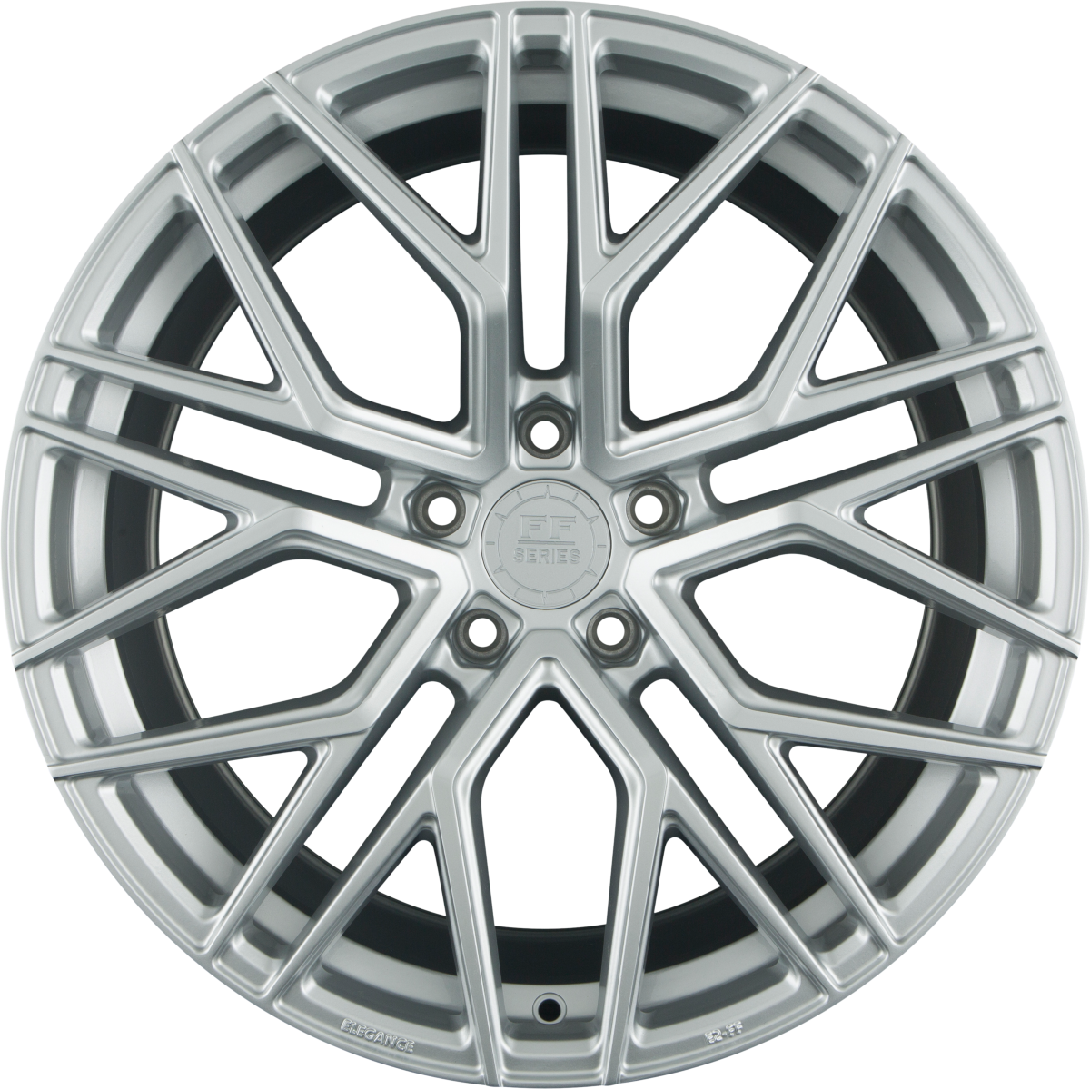 Elegance E2 FF Hyper Silver Alufelge 9.5x20 Zoll ET42 LK 5x112 ML73.1