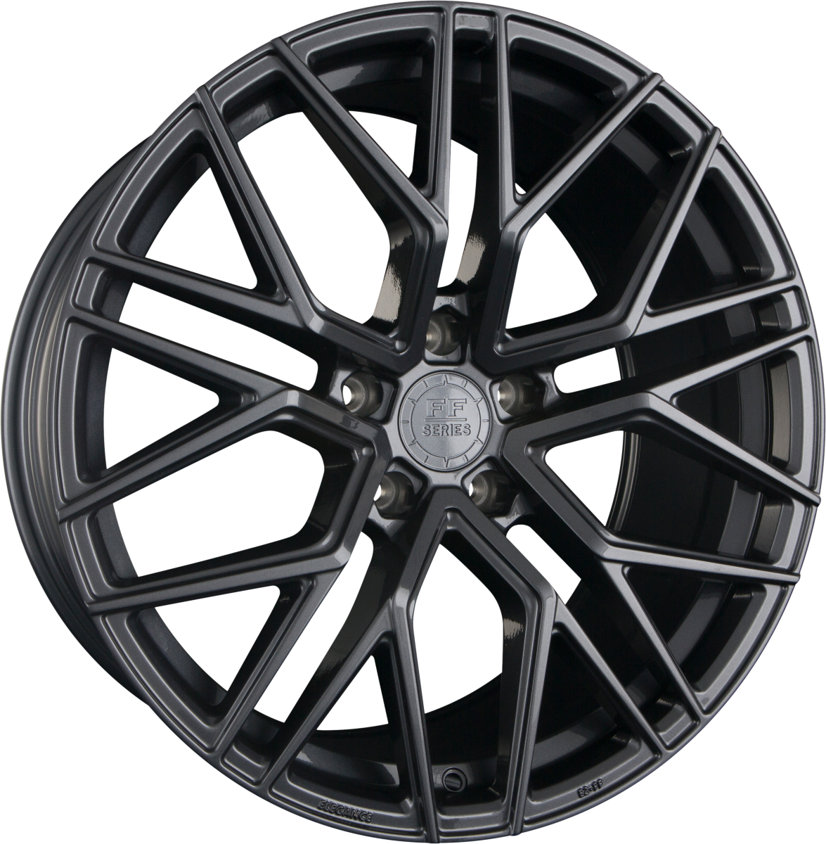 Elegance E2 FF Tinted Metal Alufelge 10.5x20 Zoll ET35 LK 5x120 ML72.6 – Bild 2