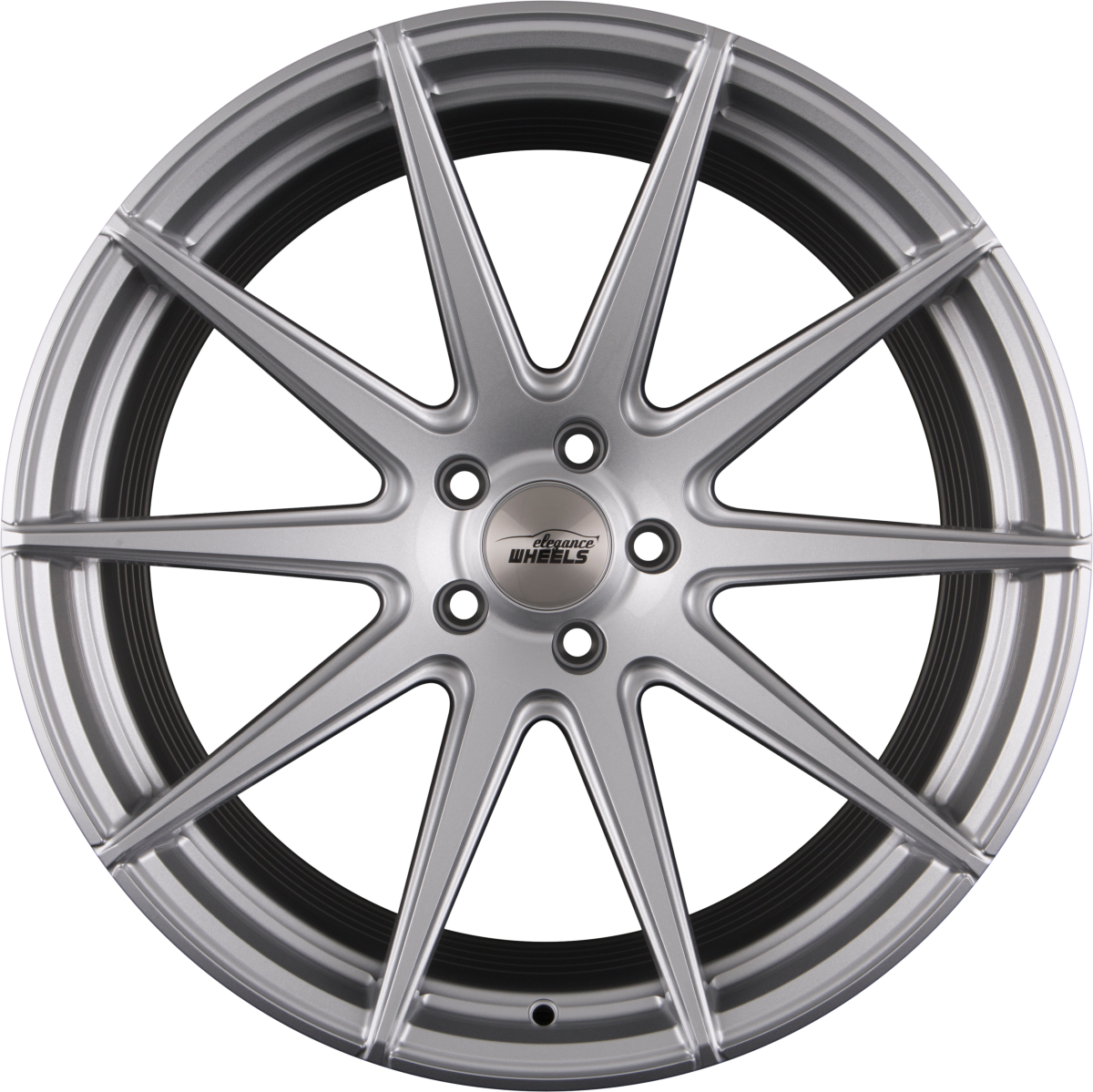 Elegance E1 Concave Silver Alufelge 9.5x19 Zoll ET45 LK 5x112 ML66.6