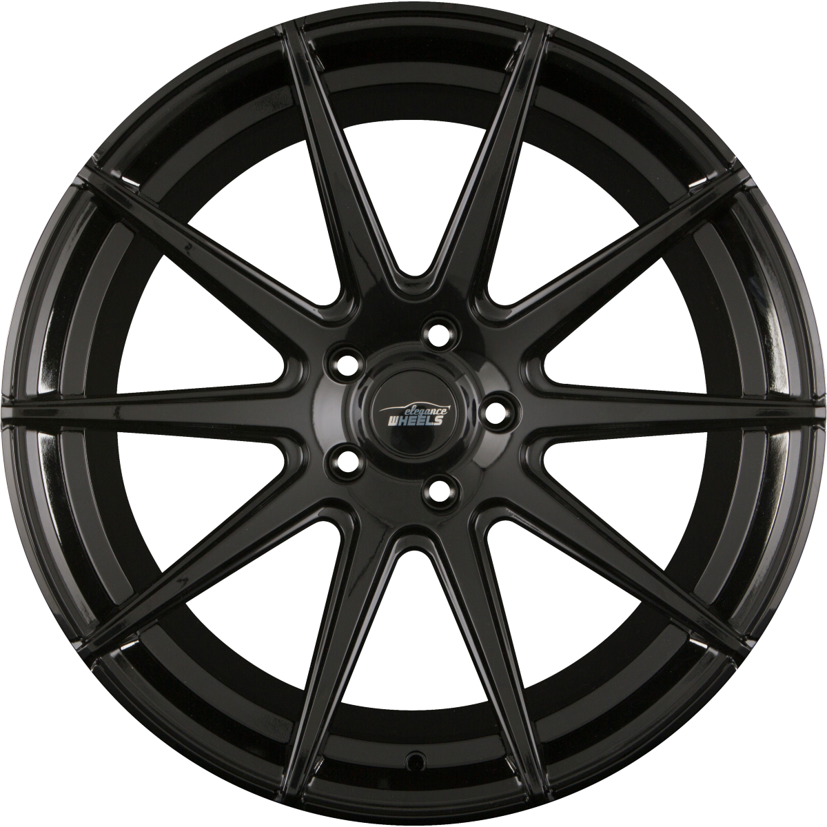 Elegance E1 Concave Highgloss Black Alufelge 8.5x19 Zoll ET43 LK 5x120 ML72.6