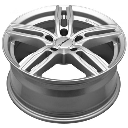Carmani 14 Paul kristallsilber 6.5x16 ET50 - LK5/114.3 ML67.1