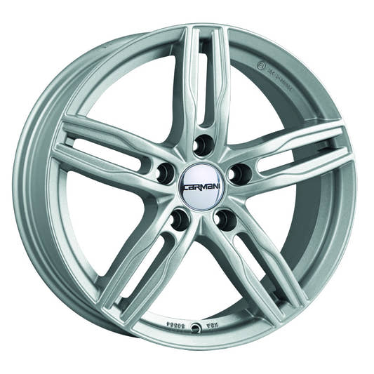 Carmani 14 Paul kristallsilber 7.5x17 ET55 - LK5/108 ML63.4