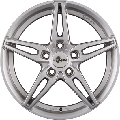 Carmani CA15 Oskar Kristall Silber (KS) Alufelge 6.5x16 Zoll ET40 LK 5x110 ML65.1