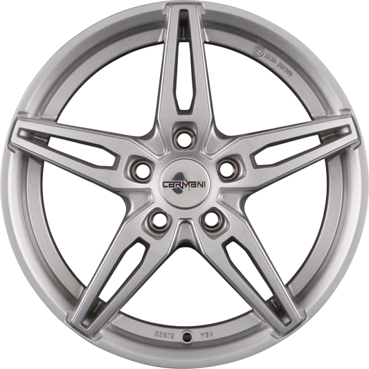 Carmani CA15 Oskar Kristall Silber (KS) Alufelge 6.5x16 Zoll ET38 LK 5x112 ML66.6