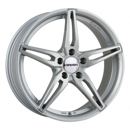 Carmani 15 Oskar kristall silber 7x17 ET47 - LK5/112 ML66.6