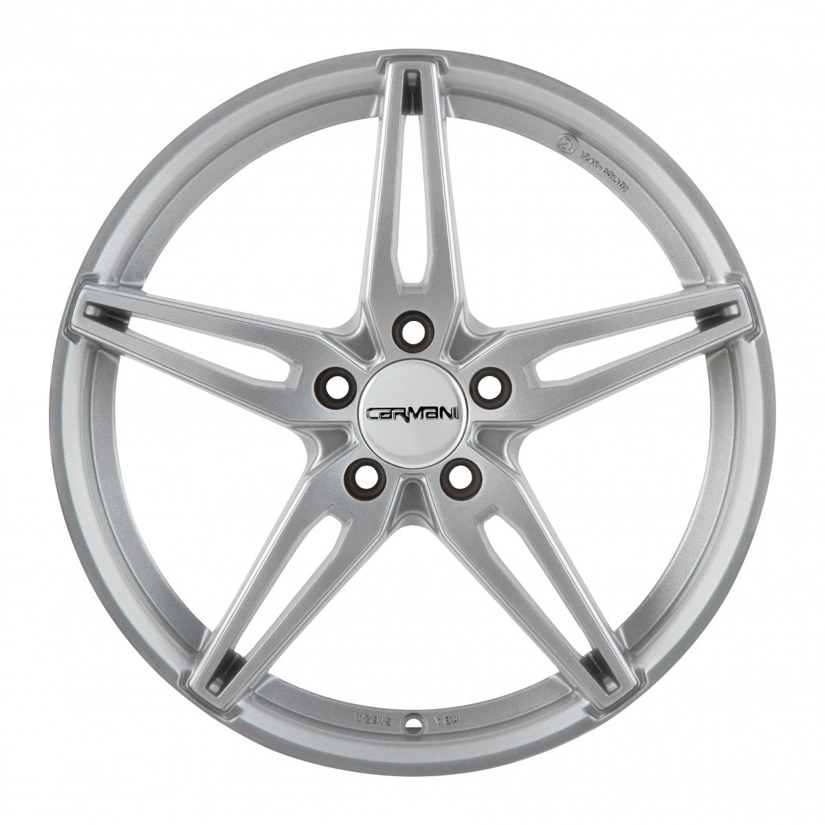 Carmani 15 Oskar kristall silber 7x17 ET47 - LK5/112 ML66.6