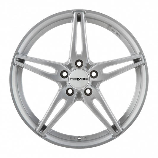 Carmani 15 Oskar kristall silber 7x17 ET40 - LK5/120 ML72.6