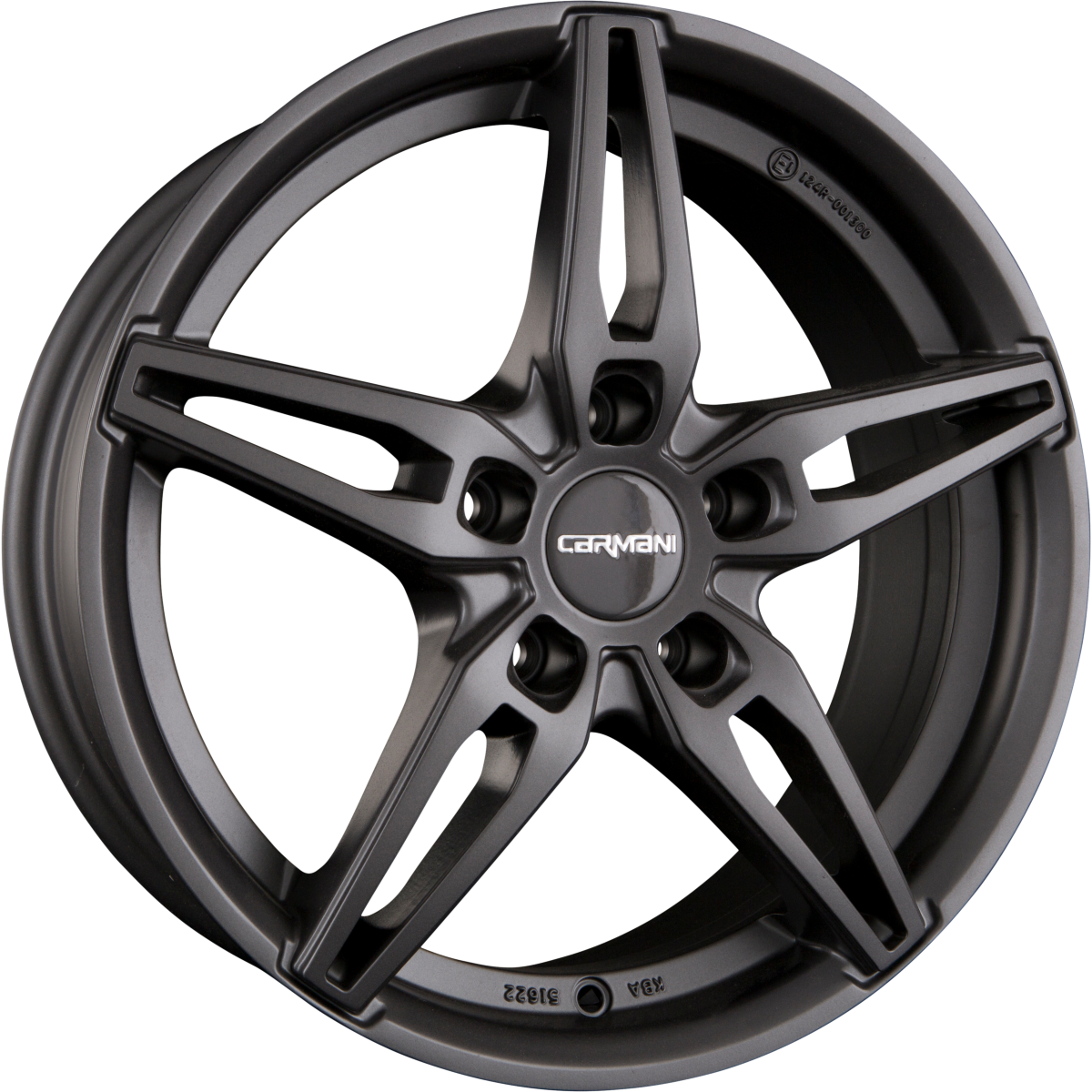 Carmani CA15 Oskar Hyper Gun (HG) Alufelge 7x17 Zoll ET40 LK 5x112 ML57.1 – Bild 2