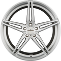 Carmani CA15 Oskar Kristall Silber (18 - 20 Zoll) Alufelge 7.5x18 Zoll ET49 LK 5x112 ML57.1